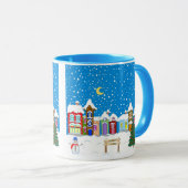クリスマスにウィローヌーク マグカップ (正面右)