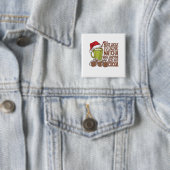 クリスマスにエルフを見ながら抹茶を飲むのが一番好き 缶バッジ (インサイチュ)