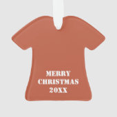 クリスマスにオレンジ・ボーイズ・ジャージー オーナメント (裏面)