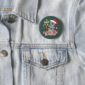 クリスマスにカバが欲しい カバ ファミリー 缶バッジ (インサイチュ)