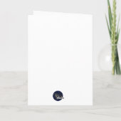 クリスマスにカバが欲しい カード (裏面)