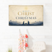 クリスマスにキリストを 横断幕 (インサイチュ)