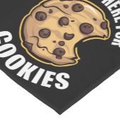 クリスマスにクッキーを食べに来おもしろいた ショートテーブルランナー (コーナー)