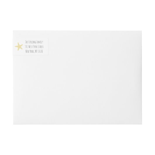 クリスマスにクリスマスを過ごす猫たち〔雄ジカの〕枝角 ラップアラウンドラベル (正面)