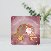 クリスマスにサンタが車に乗った 招待状 (スタンド正面)