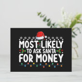 クリスマスにサンタにお金をもらう可能性が最も高い 招待状 (スタンド正面)