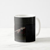 クリスマスにサンタ・ロック コーヒーマグカップ (正面右)