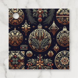 クリスマスにジュエリートーンでシンフォニー フェイバータグ