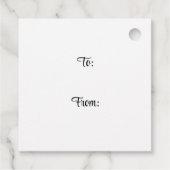 クリスマスにジュエリートーンでシンフォニー フェイバータグ (裏面)