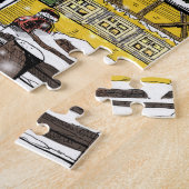 クリスマスにドイツのローテンブルクのオブ・デル・タウバー ジグソーパズル (側面)