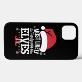 クリスマスにパーティーする可能性が最も高い Case-Mate iPhoneケース (裏面 (横))