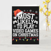 クリスマスにビデオゲームをする確率が最も高いビデオ カード (黄色い花)