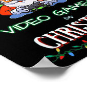 クリスマスにビデオゲームをする確率が最も高い ポスター (角)