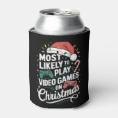 クリスマスにビデオゲ遊ームに最も近いゲーマー 缶クーラー (缶正面)