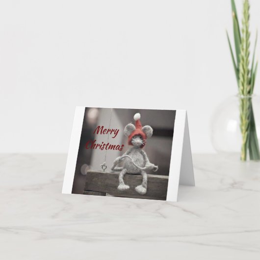 **クリスマスにマウスほど静かでない*** シーズンカード (正面)