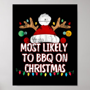 クリスマスにマッチするChrでBbqを行うおもしろい可能性が高い ポスター