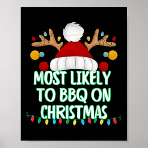 クリスマスにマッチするChrでBbqを行うおもしろい可能性が高い ポスター