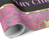 クリスマスにメッセージを流す天使 ラッピングペーパー (ロールコーナー)