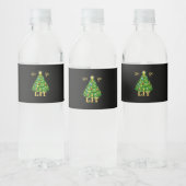 クリスマスにライトをともそう ペットボトルラベル (ボトル)