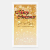 クリスマスに一致する名前の編集文字の追加 (正面)