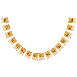 クリスマスに一致する名前の編集文字の追加 バンティングフラッグ