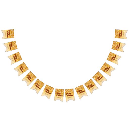 クリスマスに一致する名前の編集文字の追加 バンティングフラッグ (全)