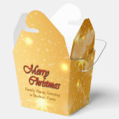 クリスマスに一致する名前の編集文字の追加 フェイバーボックス (オープン)