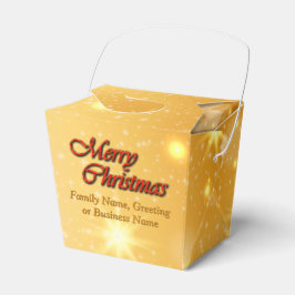 クリスマスに一致する名前の編集文字の追加 フェイバーボックス