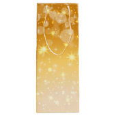 クリスマスに一致する名前の編集文字の追加 ワインギフトバッグ (裏面)