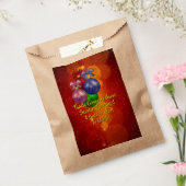 クリスマスに一致する名前文字の追加 フェイバーバッグ (封をした状態)