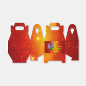 クリスマスに一致する名前文字の追加 フェイバーボックス (折り畳みなし)