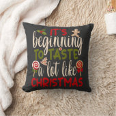 クリスマスに似た味が出てきた クッション (ブランケット)