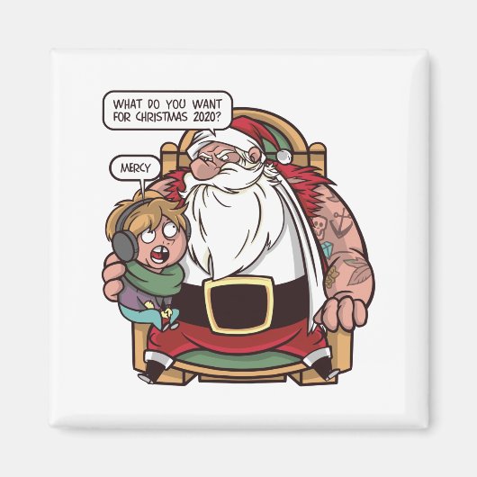 クリスマスに何が欲しい？ マグネット (正面)
