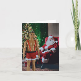 クリスマスに備えて準備万端。クリスマスカード カード