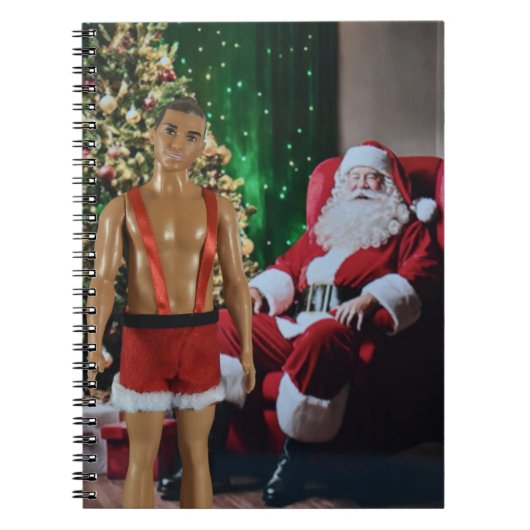 クリスマスに備えて。 ノートブック (正面)