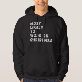 クリスマスに働きそうな人 パーカ