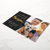 クリスマスに元気を出して 箔シーズンカード (回転した状態)