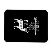 クリスマスに兄になる発表 オーディオメッセージ マグネット (横)