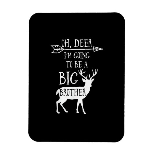 クリスマスに兄になる発表 オーディオメッセージ マグネット (縦)