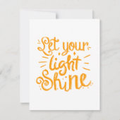 クリスマスに光を当てよう シーズンカード (正面)