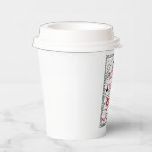 クリスマスに出されるホットココアパーティー 紙コップ (右)