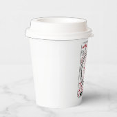 クリスマスに出されるホットココアパーティー 紙コップ (右)