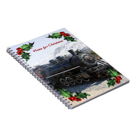 クリスマスに列車で帰るノート ノートブック