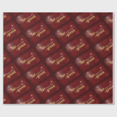 クリスマスに勇気づけられる聖書の一節 ラッピングペーパー (フラット)