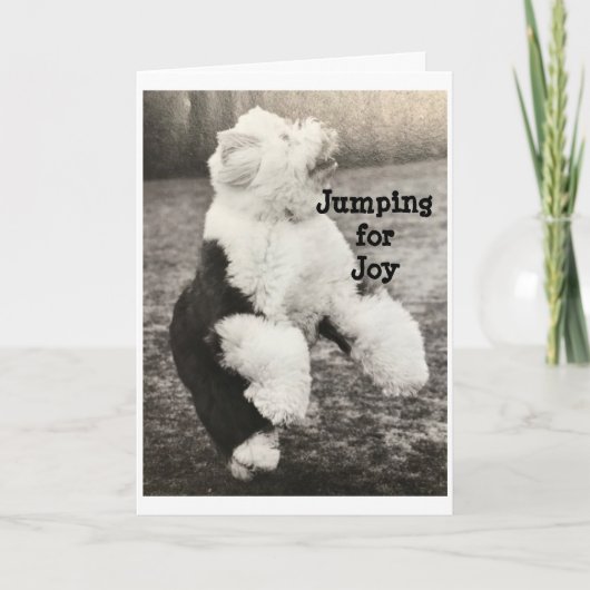 クリスマスに友達が再接続する時間 カード (正面)