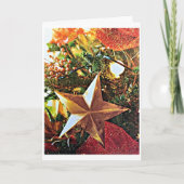 クリスマスに友達が再接続する時間 カード (正面)