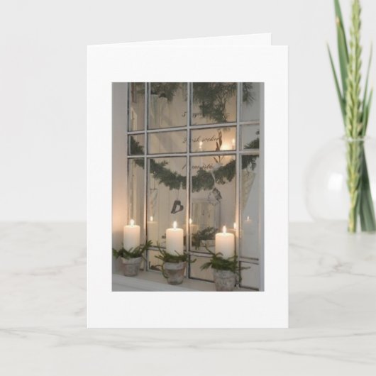 クリスマスに友達と何マイルも渡って シーズンカード (正面)