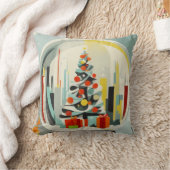 クリスマスに合わせてスノーグローブデザイナー枕 クッション (ブランケット)