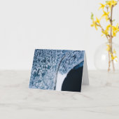 クリスマスに向かう途中で カード (黄色い花)