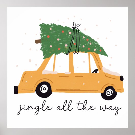 クリスマスに向かってジングル ポスター (正面)